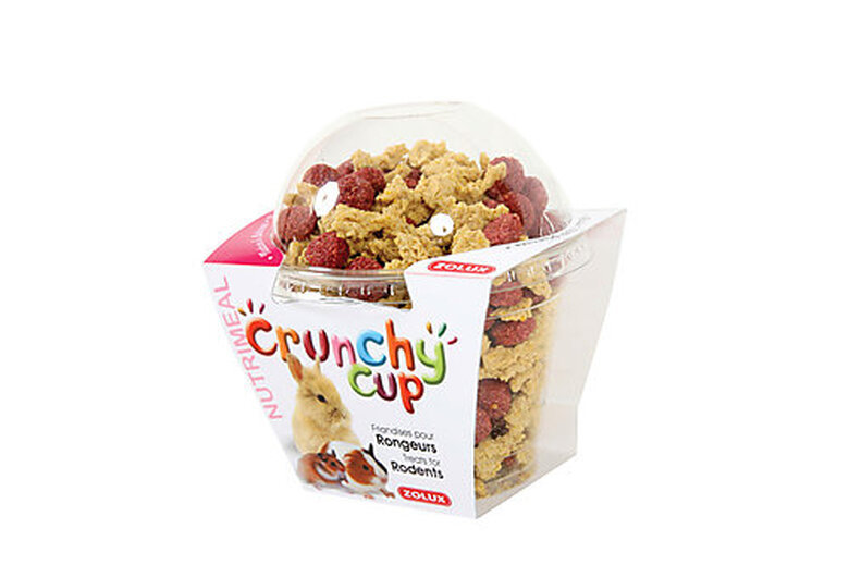 Zolux - Friandises Crunchy Cup Nature et Betterave pour Rongeurs - 130g image number null