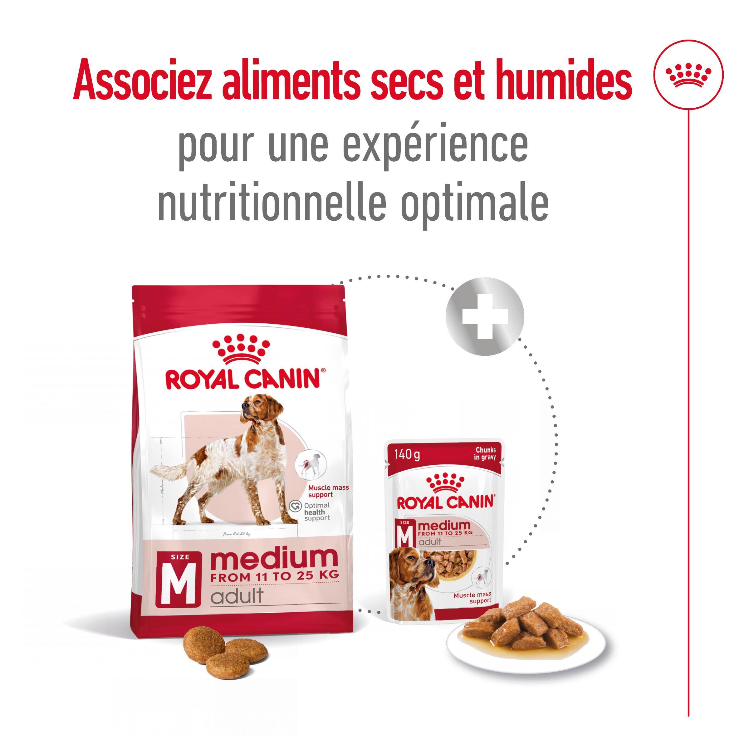 Royal Canin - Croquettes Medium Adult pour Chien de Taille Moyenne - 4Kg Image num&eacute;ro 5