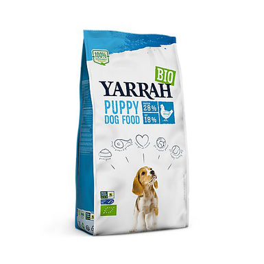 Yarrah - Croquettes Bio au Poulet pour Chiots - 2Kg