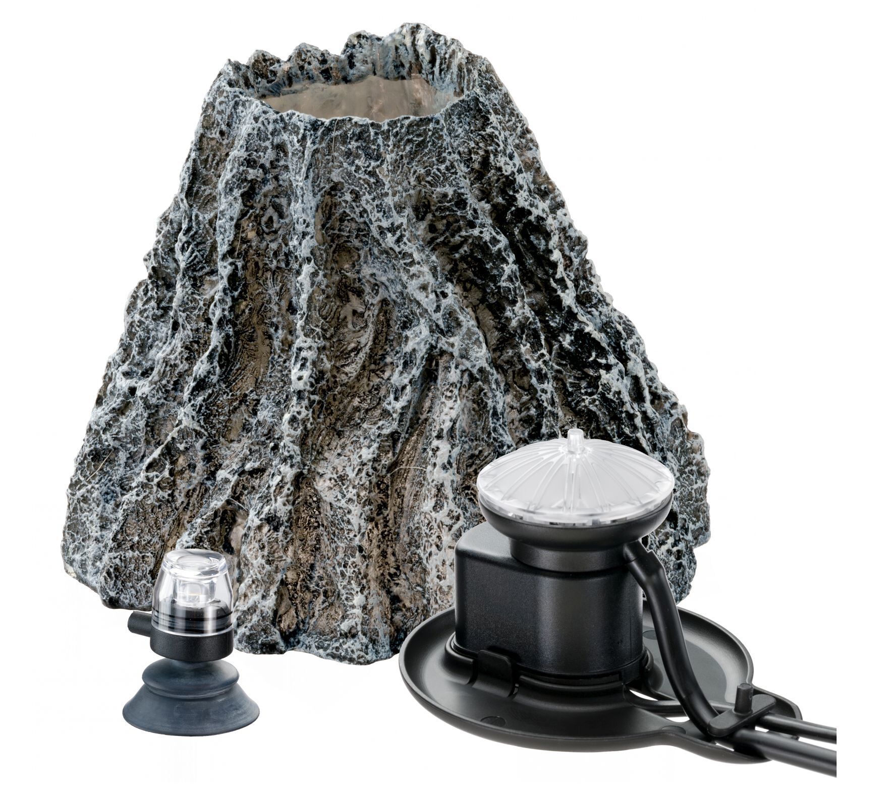 Hydor - D&eacute;coration Kit Box Vulcano Show pour Aquarium - 12cm Image num&eacute;ro 1
