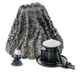 Hydor - D&eacute;coration Kit Box Vulcano Show pour Aquarium - 12cm
