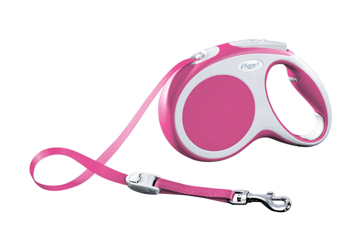 Flexi - Laisse Vario avec Sangle de 5m pour Chien S - Rose Image num&eacute;ro 1