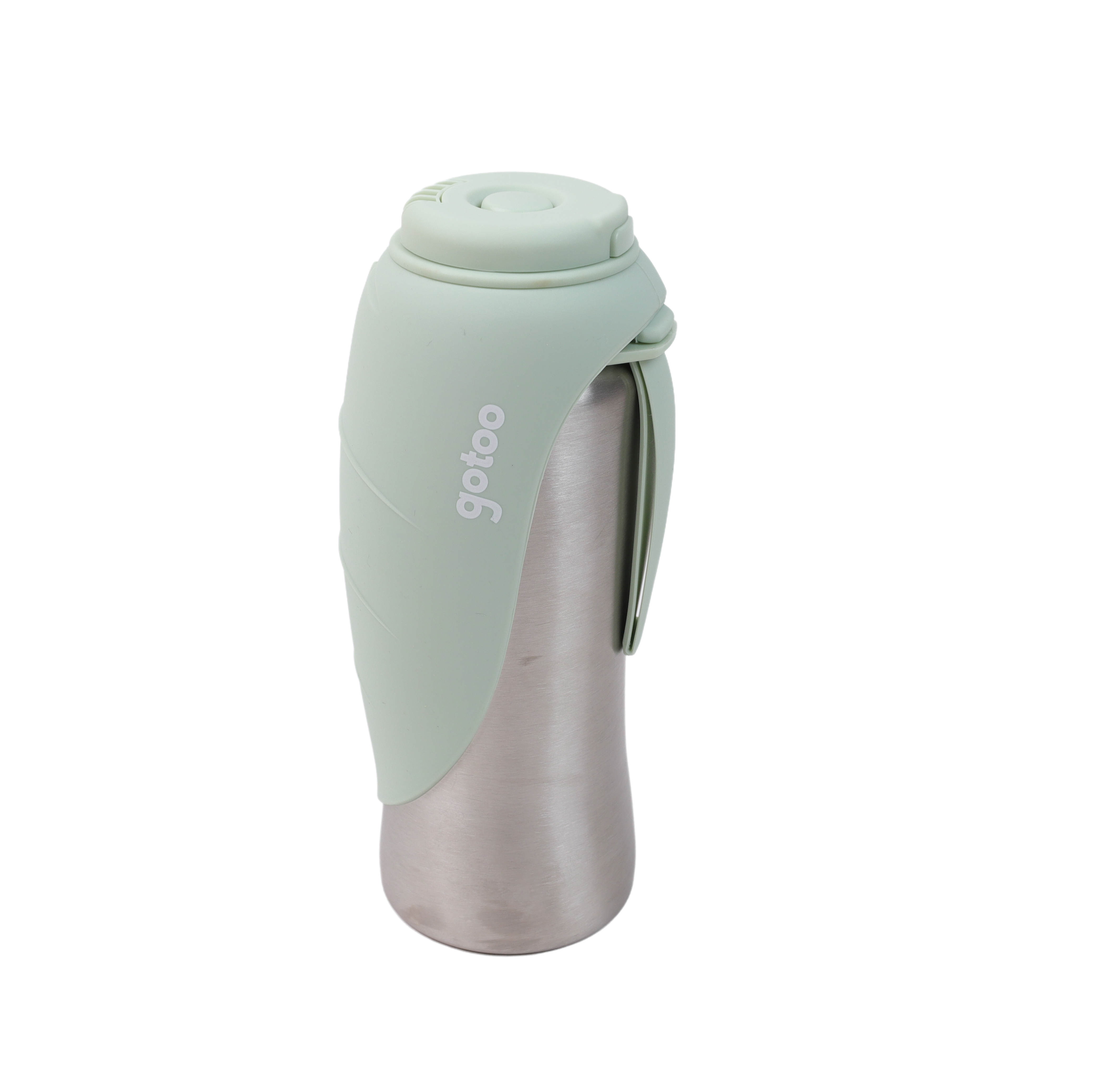 Gotoo - Gourde de voyage en Inox avec Ecuelle en Silicone pour Chiens - 500ml Image num&eacute;ro 3