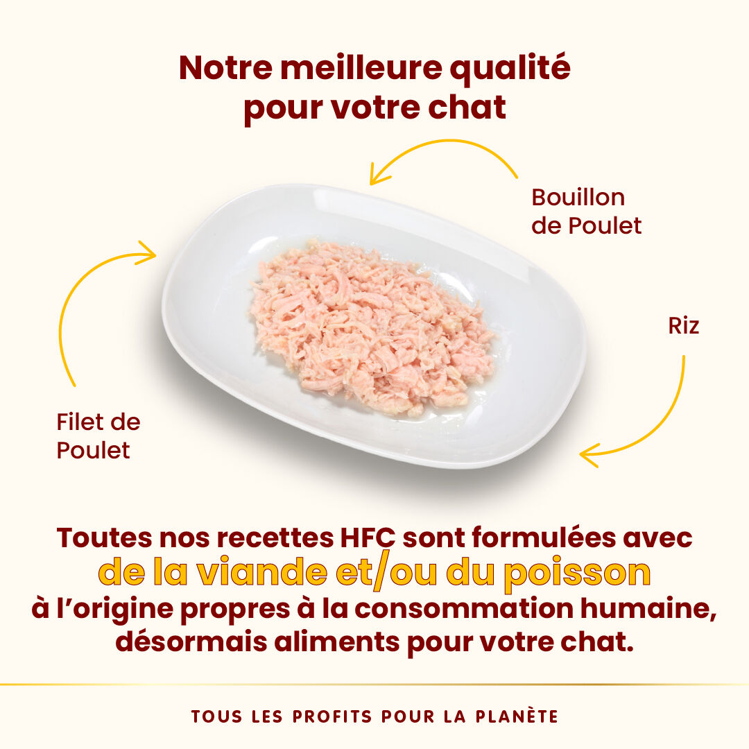 Almo Nature - P&acirc;t&eacute;e Hfc Natural Filet De Poulet - 55g Image num&eacute;ro 3