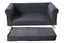 Leeby - Canapé Deluxe Gris Royal pour Chien - 52x82x27cm Indicateur image numéro 4