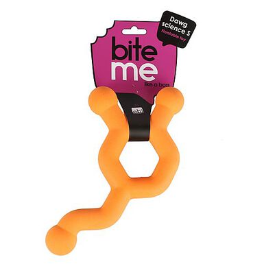 EBI - Jouet Flottant en Caoutchouc Orange pour Chien - S