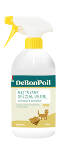 DeBonPoil - Spray Nettoyant Int&eacute;rieur & Ext&eacute;rieur pour Chats - 500ml