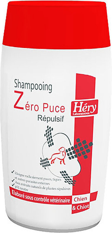 Héry - Shampoing Répulsif Zéro Puce pour Chien - 200ml image number null