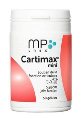MP Labo - Gélules Cartimax Mini Fonction Articulaire Pour Chiens Et Chats - x50