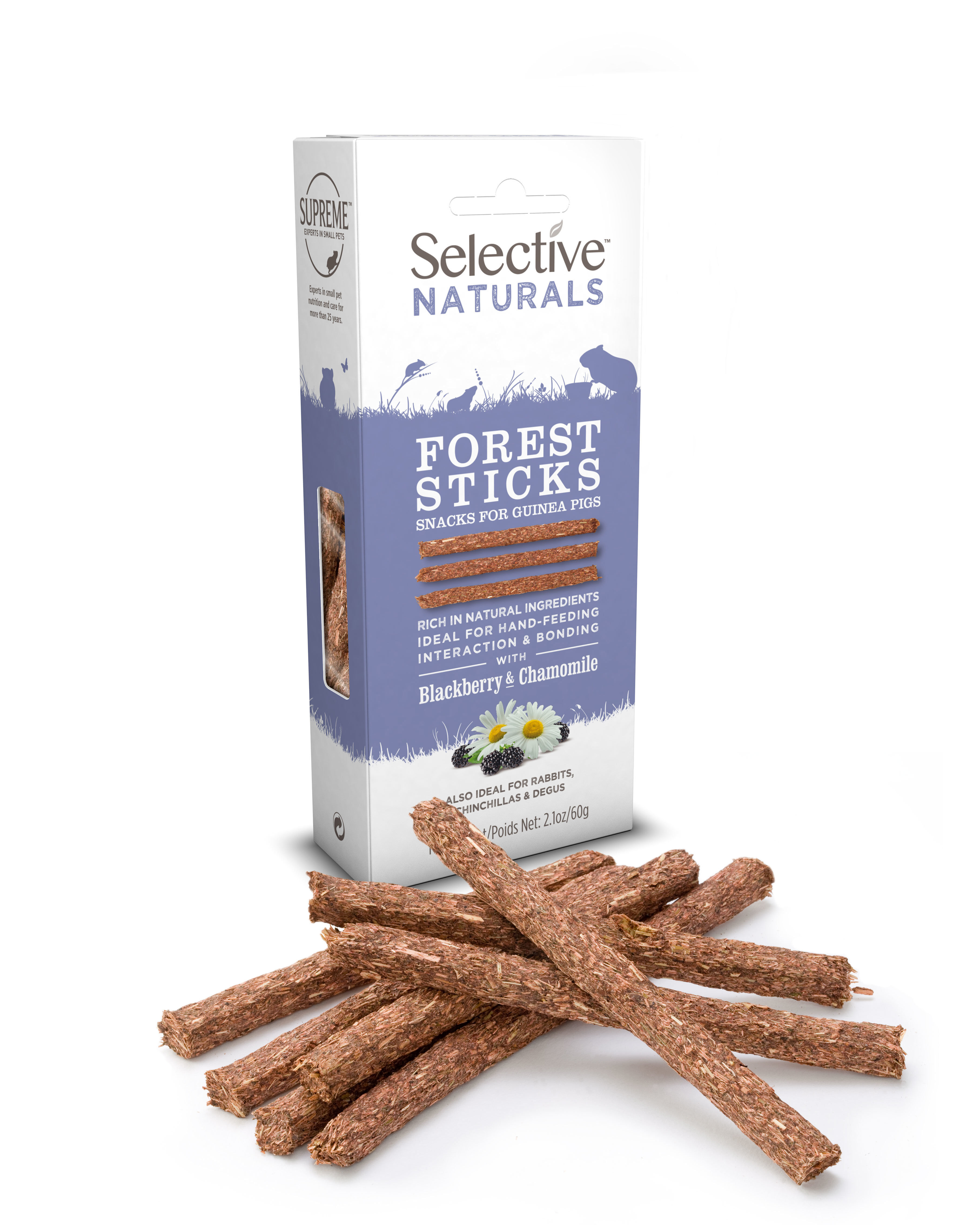 Supreme Science - Selective Naturals Forest Sticks pour Rongeurs - 60g Image num&eacute;ro 2