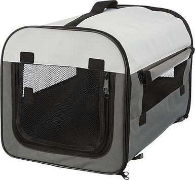 Cage de transport pliable pour chien et chat