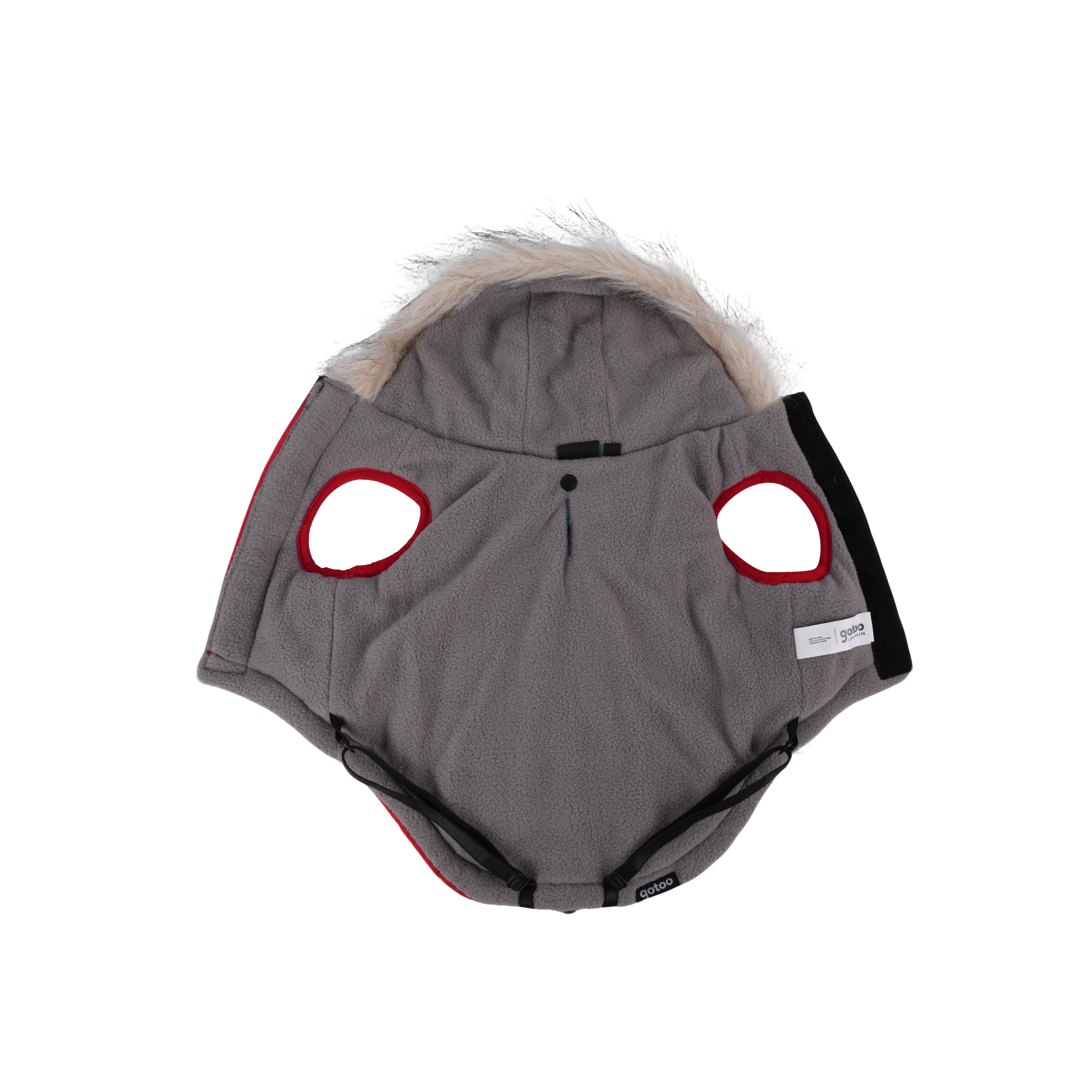 Gotoo - Manteau Imperm&eacute;able Rouge et Bleu pour Chiens - 30cm Image num&eacute;ro 5