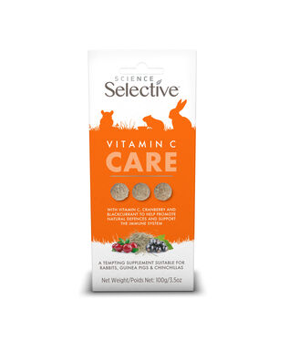 Science Selective - Friandises Vitamine C Care pour Rongeurs - 100g
