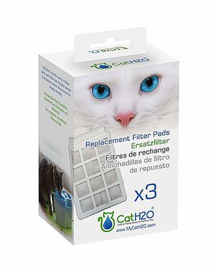 Cat H2O & Dog H2O - Filtres de Remplacement pour Fontaine à Eau - x3