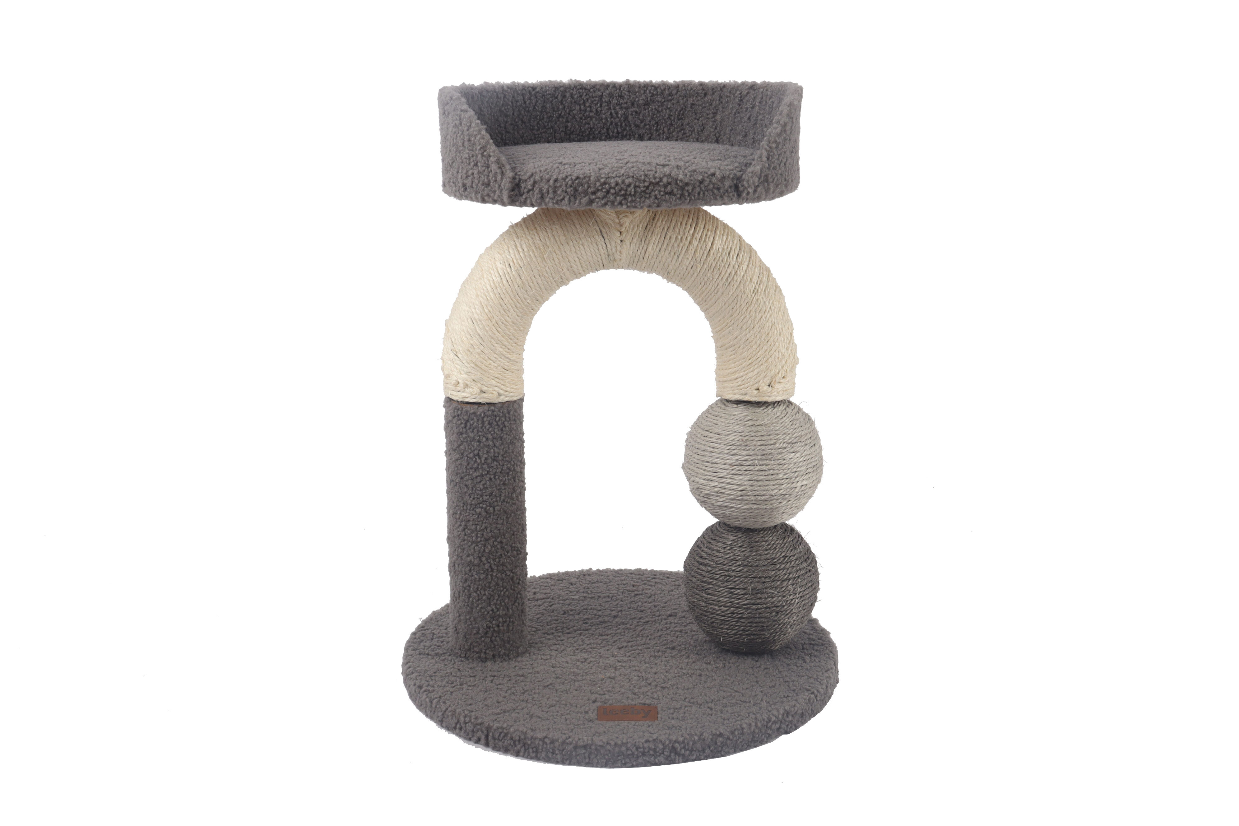 Leeby - Griffoir Courbe Premium pour Chats - 53cm Image num&eacute;ro 2