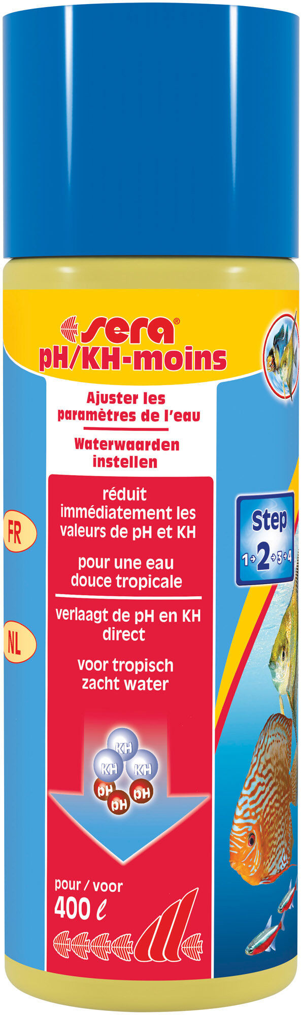 Sera - R&eacute;ducteur pH/KH-Moins pour Eau Douce Tropicale - 100ml Image num&eacute;ro 1