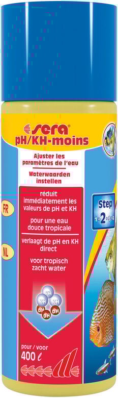 Sera - Réducteur pH/KH-Moins pour Eau Douce Tropicale - 100ml Image numéro 1 Sera - Réducteur pH/KH-Moins pour Eau Douce Tropicale - 100ml Image numéro 1