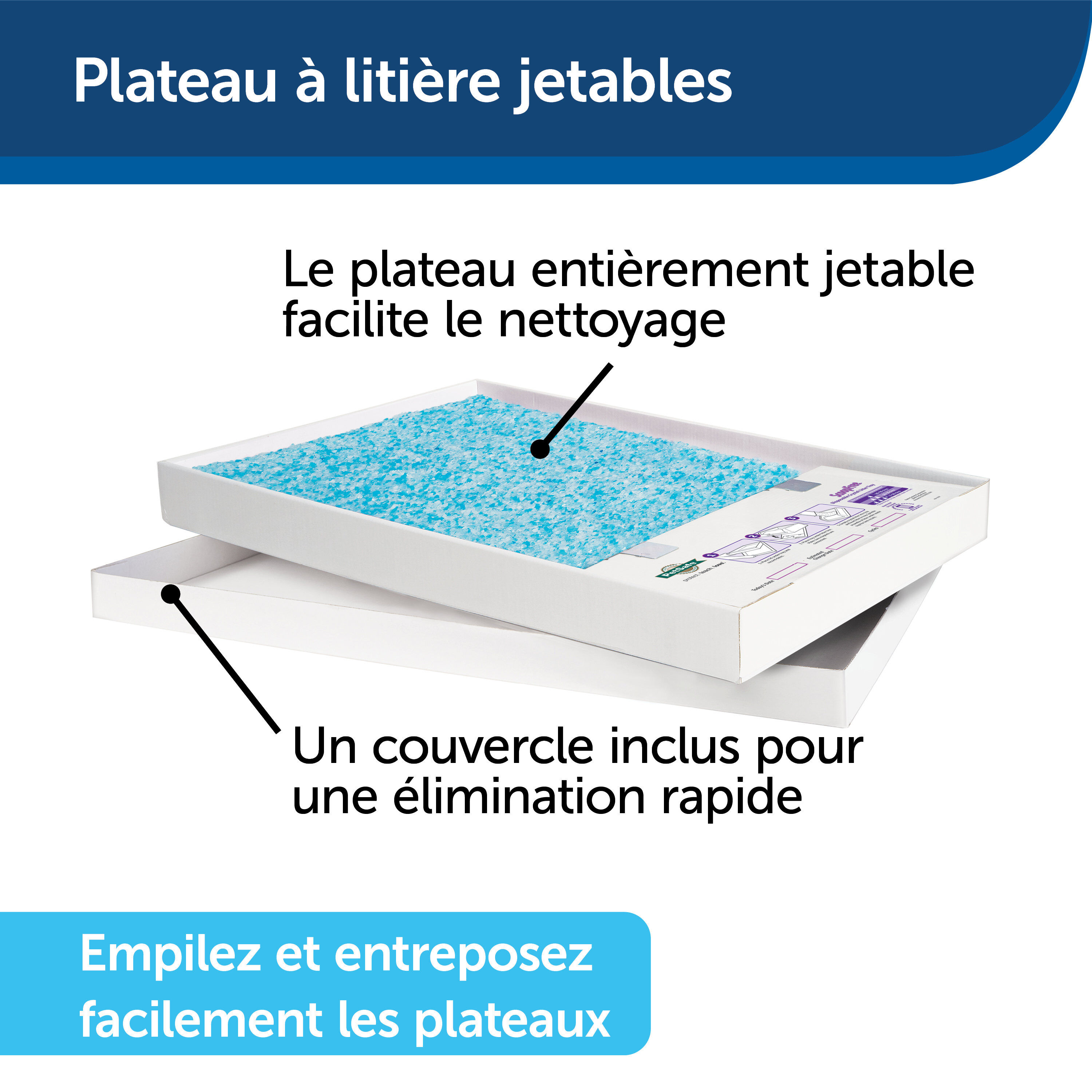 Scoopfree - Liti&egrave;re de Rechange Cristal Premium pour Chats - x3 Image num&eacute;ro 3