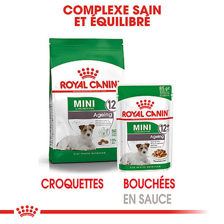 Royal Canin - Sachets Mini Ageing 12+ en Sauce pour Chien - 12X85g image number null
