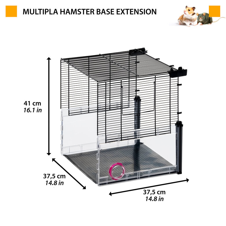 Ferplast - Base Extension pour Cage Multipla Hamster Image numéro 4 Ferplast - Base Extension pour Cage Multipla Hamster Image numéro 4