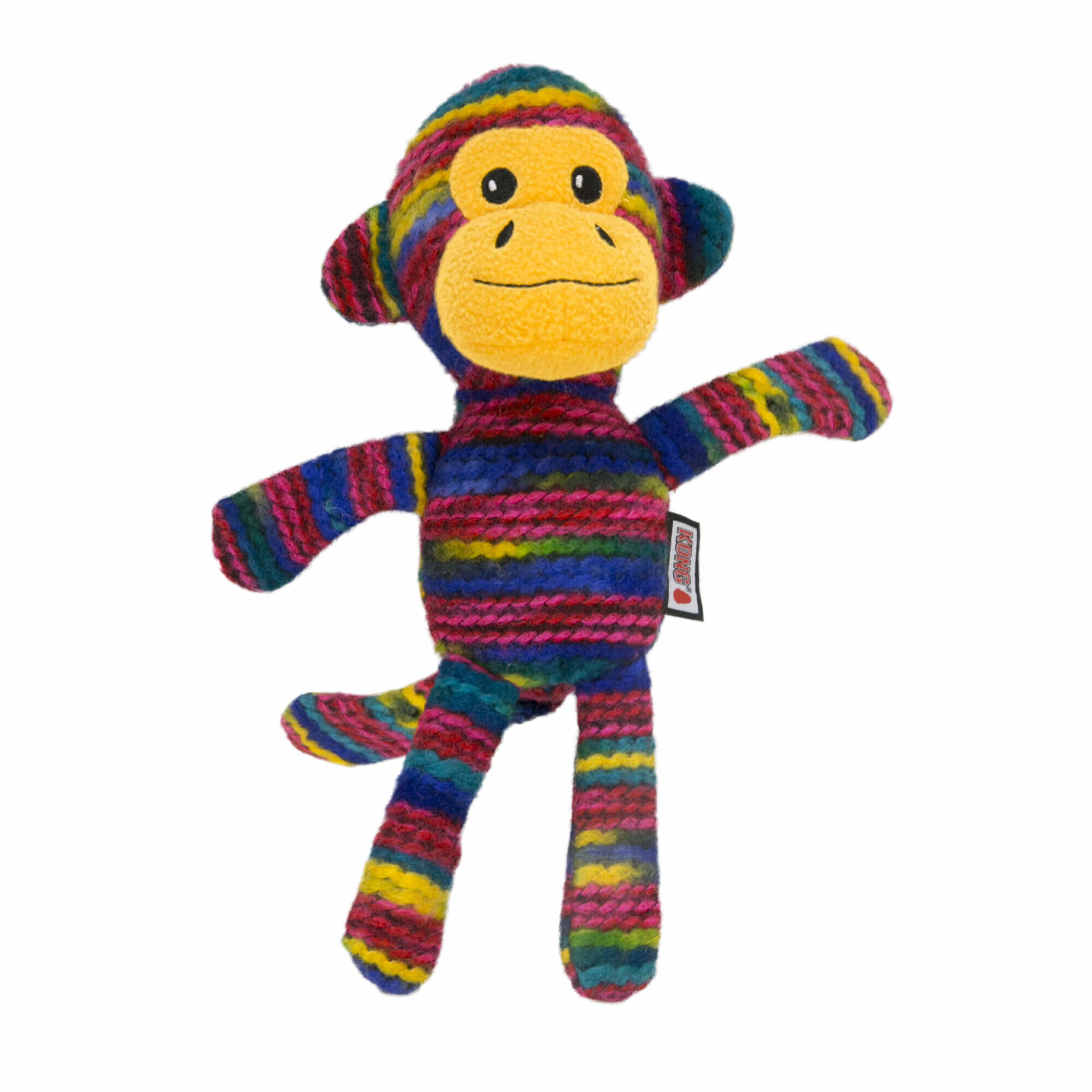 KONG - Peluche Yarnimals Monkey Singe pour Chien - M/L Image num&eacute;ro 1