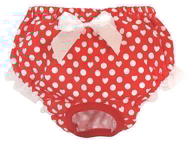 Croci - Culotte Hygéniques Pois XS pour Chiens - 20/25cm