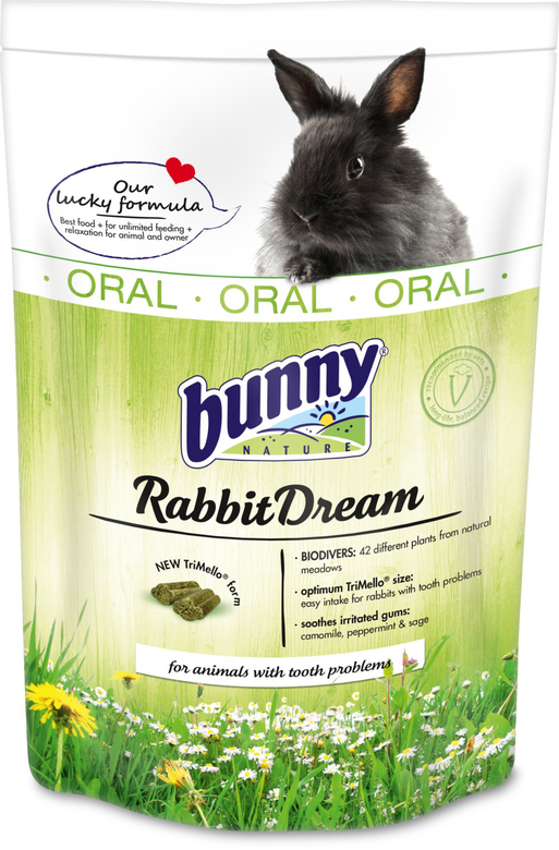 BunnyNature - Alimentation lapin adulte RabbitDream ORAL - 1,5 kg image number null