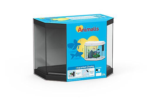 Animalis - Aquarium Chumy &Eacute;quip&eacute; Blanc - 25L Image num&eacute;ro 1