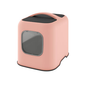 Rotho Mypet - Maison de toilette Linnea Rose pour Chats - 51cm