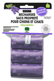 Wouapy - Recharge Sacs Propreté Parfumee x3 - Lavande