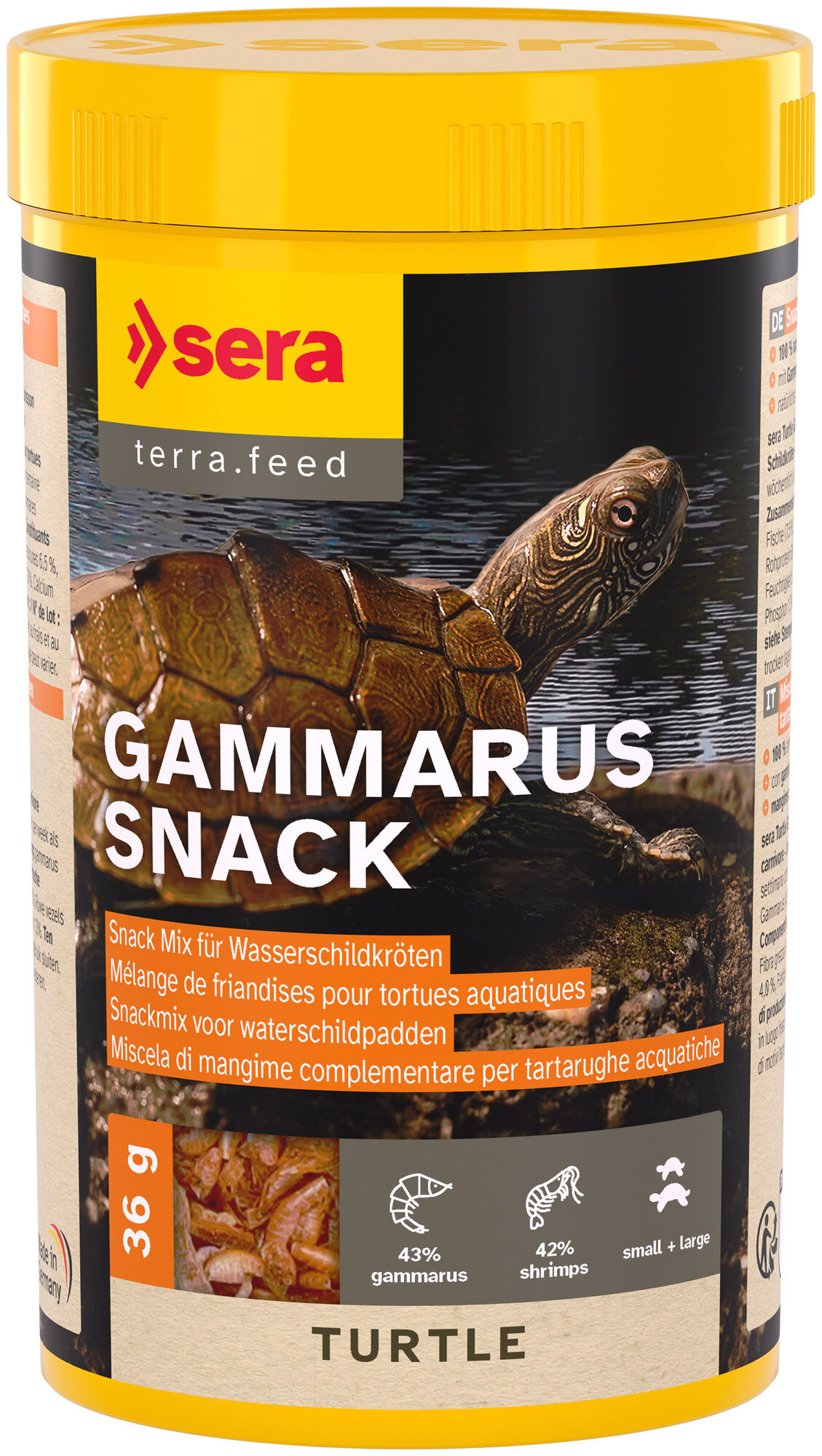 Sera - Friandises Gammarus Snack pour Tortues Aquatiques - 36g Image num&eacute;ro 1
