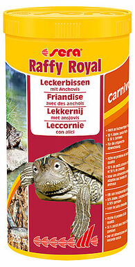Sera - Friandises Raffy Royal avec des Anchois pour Tortues - 1L