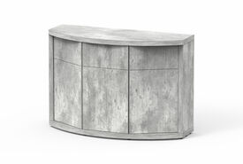 Aquatlantis - Meuble SUBLIME HORIZON 120 Gris Béton pour Aquarium - 120x49x83cm