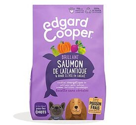 Edgard & Cooper - Croquettes au Saumon de l'Atlantique et Dinde pour Chiot