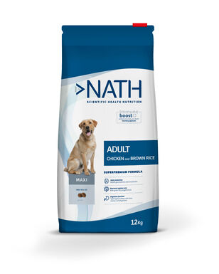 Nath - Croquettes Maxi Adult au Poulet Pour Chien - 12Kg