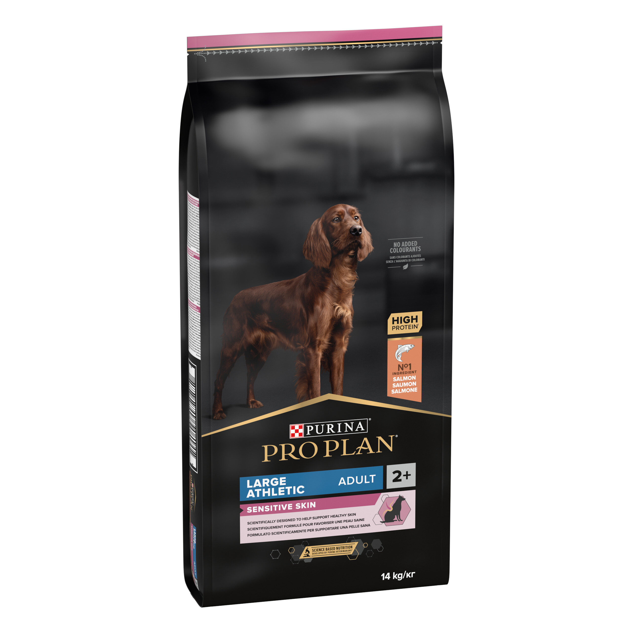 Pro Plan - Croquettes OPTIDERMA Large Athletic Sensitive Skin Saumon pour Chien - 14Kg Image num&eacute;ro 2