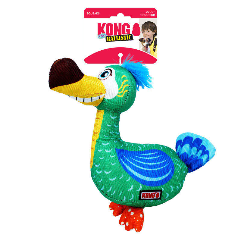 KONG - Jouet Oiseau Ballistic Vibez pour Chiens - M/L Image num&eacute;ro 1