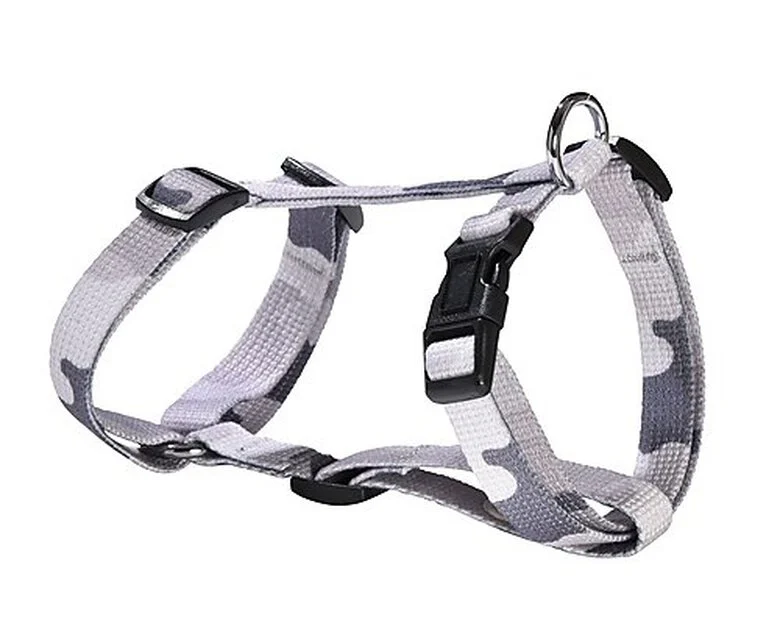 Bobby - Harnais Camouflage Gris XS pour Chiens - XS 28cm Image numéro 1 Bobby - Harnais Camouflage Gris XS pour Chiens - XS 28cm Image numéro 1