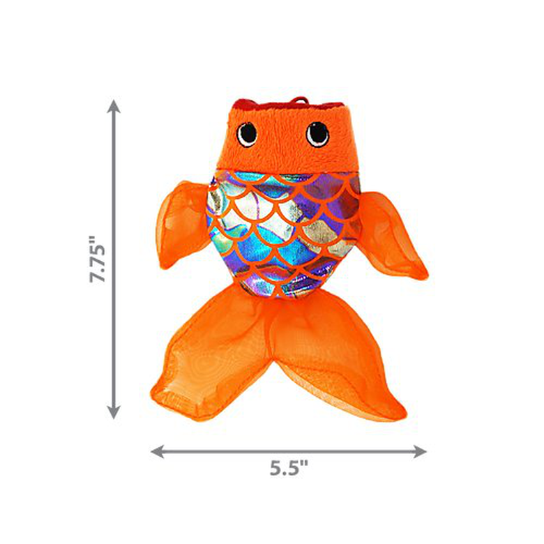 KONG - Jouet Crackles Poisson pour Chats Image numéro 3 KONG - Jouet Crackles Poisson pour Chats Image numéro 3