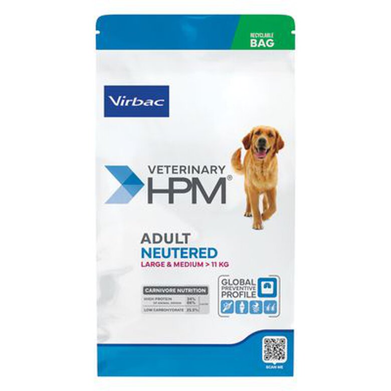 Virbac - Croquettes Veterinary HPM Adult Neutered Large & Medium Dog pour Chien - 3Kg Image numéro 2 Virbac - Croquettes Veterinary HPM Adult Neutered Large & Medium Dog pour Chien - 3Kg Image numéro 2
