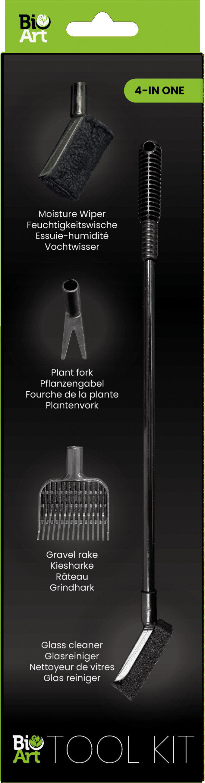 BioArt - Kit d'Entretien 4 en 1 Tool Kit pour Aquarium Image num&eacute;ro 3