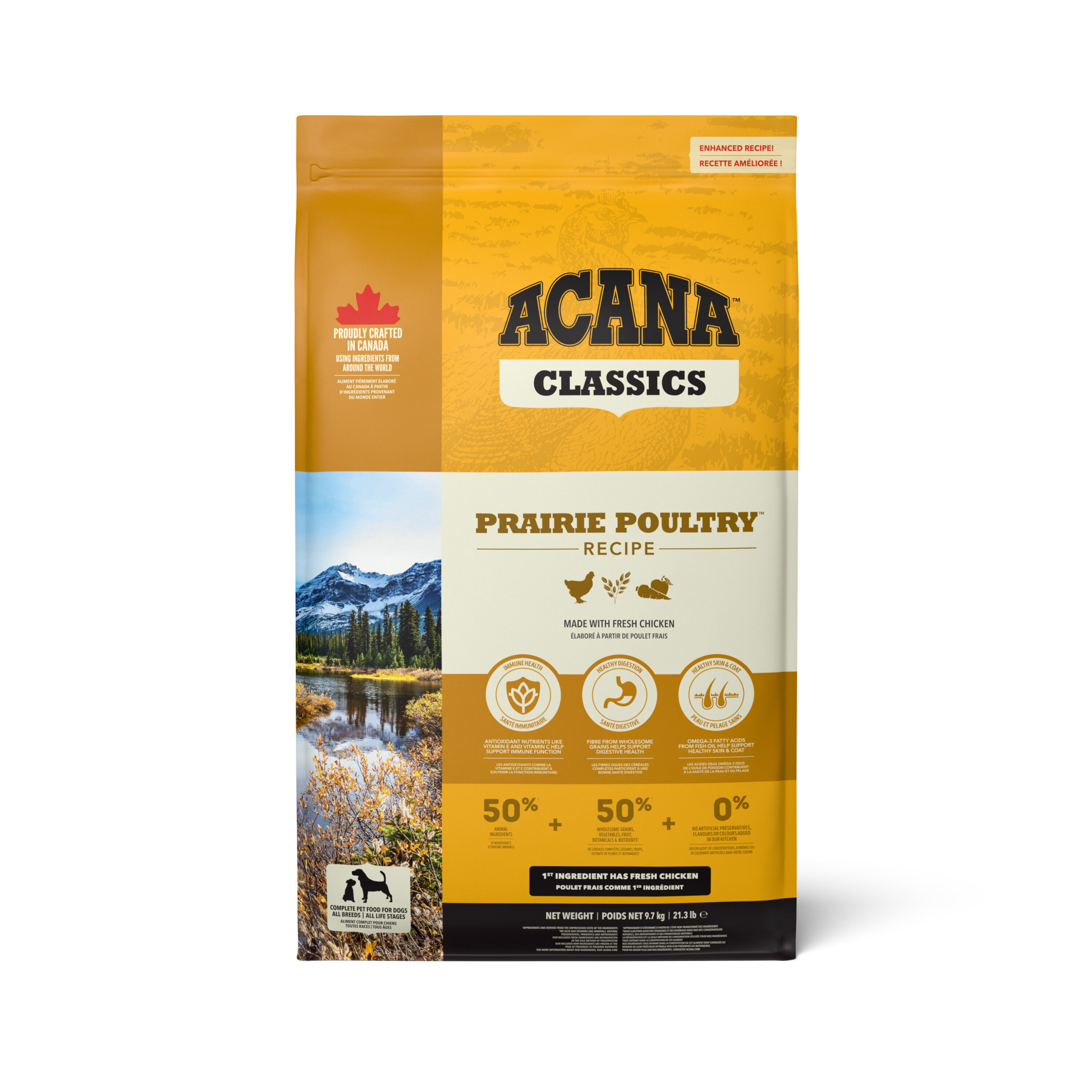 Acana - Croquettes Classics Prairie Poultry pour Chien - 9.7Kg Image num&eacute;ro 2