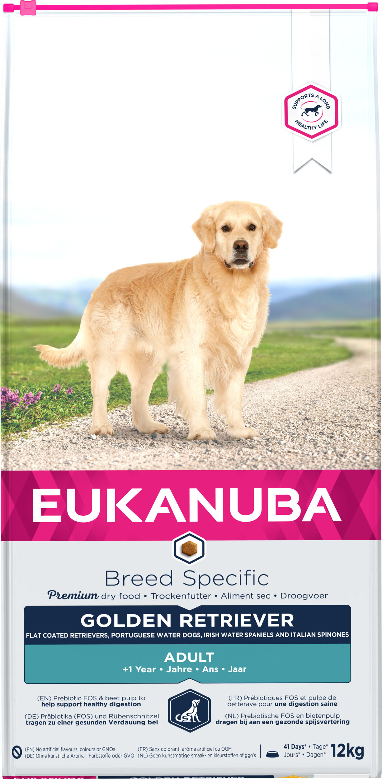 Eukanuba - Croquettes Breed Specific Golden Retriever Poulet - 12Kg Image num&eacute;ro 1