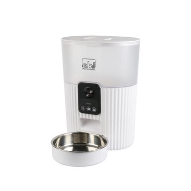 Ebi - Système d'alimentation intelligent Kualo cam 3,5L - 21x15x28cm blanc