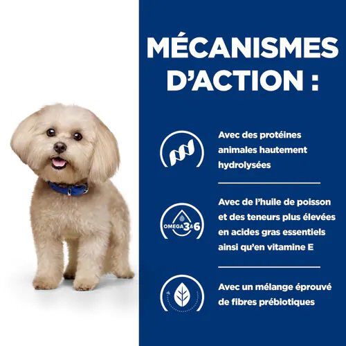Hill's Prescription Diet- Croquettes Diet Z/D Mini Sensitivities pour Petits Chiens - 1Kg Image num&eacute;ro 4
