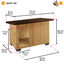 Ferplast - Niche en Bois Baita - 100 Indicateur image numéro 11
