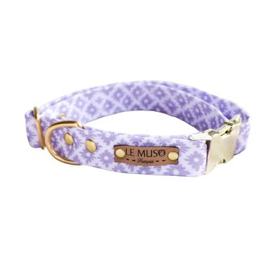 Le Muso - Collier Tara Parme pour Chiens