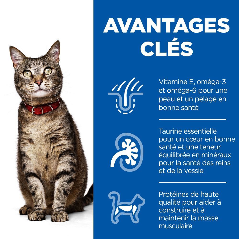Hill's Science Plan - Adult Croquettes Pour Chat Au Poulet -  3kg Image num&eacute;ro 6