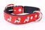 Yogipet - Collier Super Bouledogue Français Cuir pour Chien Rouge - T60 41/55cm Indicateur image numéro 3