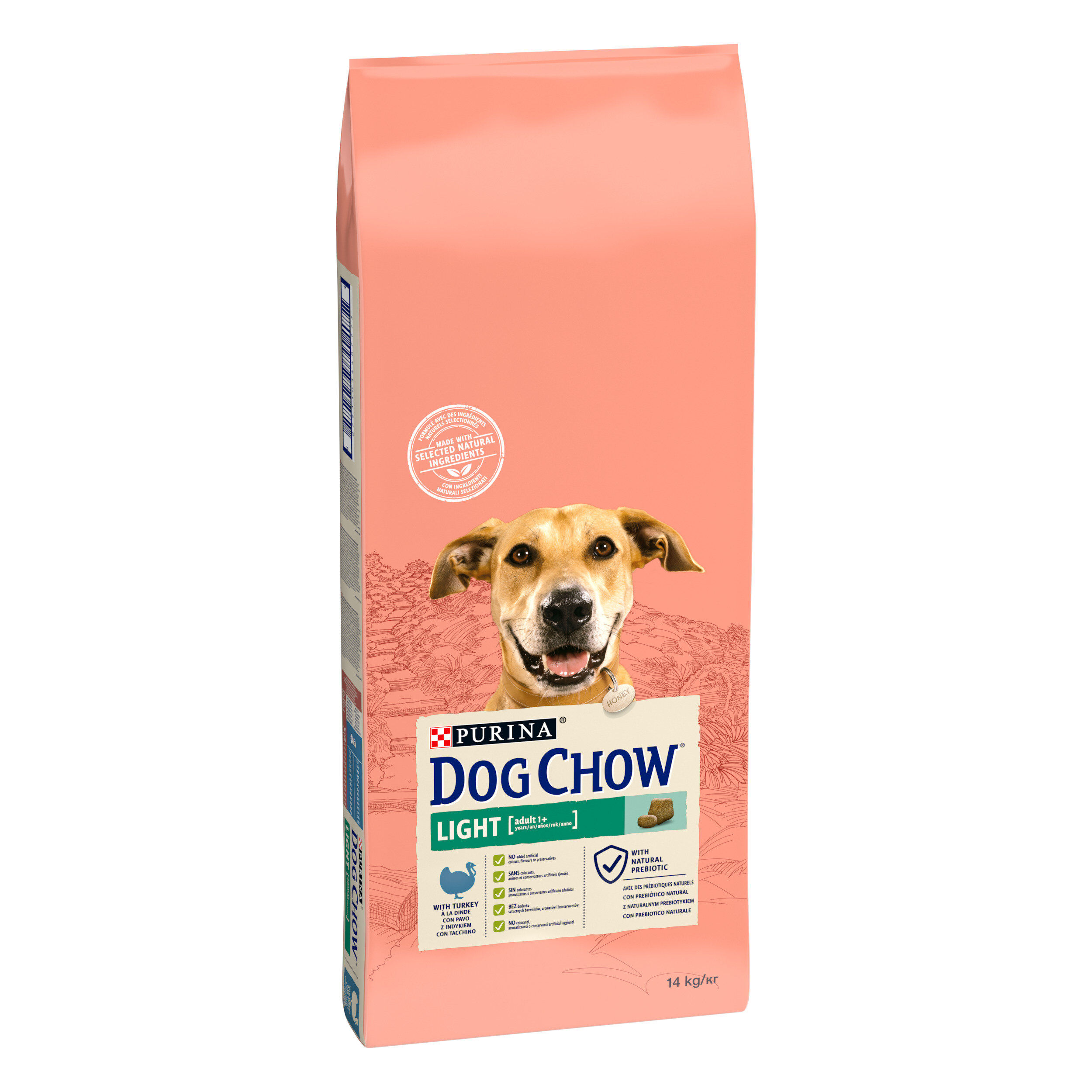 Dog Chow - Croquettes Light &agrave; la Dinde pour Chien - 14Kg Image num&eacute;ro 1